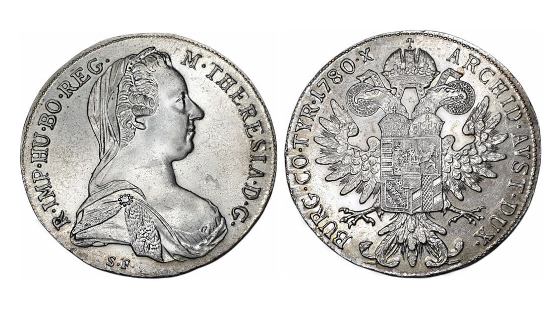 オーストリア帝国の実質的な女帝マリア・テレジアの1ターラー銀貨とは？レジェンド・コインであり繁栄のお守りと崇めれた歴史的背景について  アンティークコインギャラリア