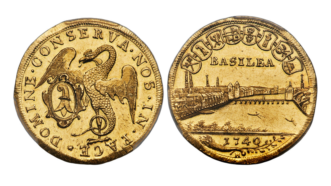 幻の守護獣】スイス・バーゼルのバジリスク金貨が語る、自由都市の栄華