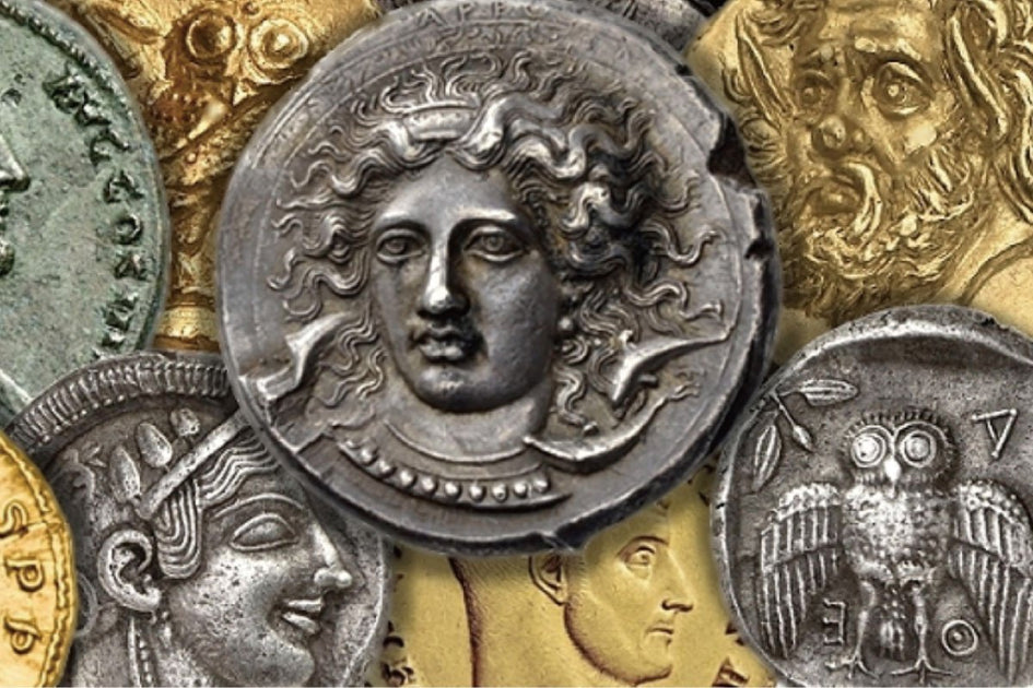 古代ローマ アンティークコイン 銀貨4点、銅貨16点 - 旧貨幣/金貨/銀貨 ...
