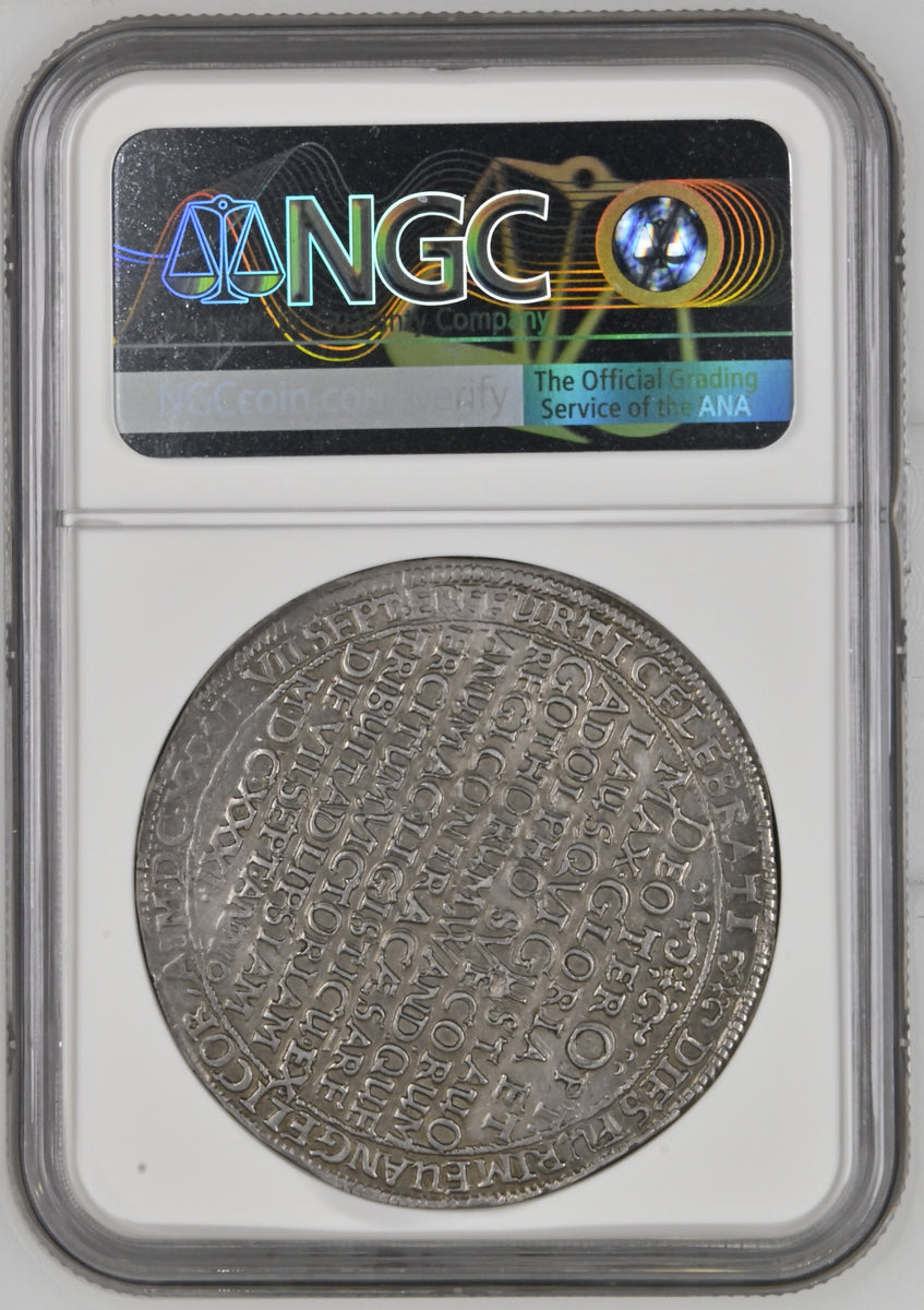 1632年 ドイツ エアフルト ターラー銀貨 NGC AU55 | 港区虎ノ門の