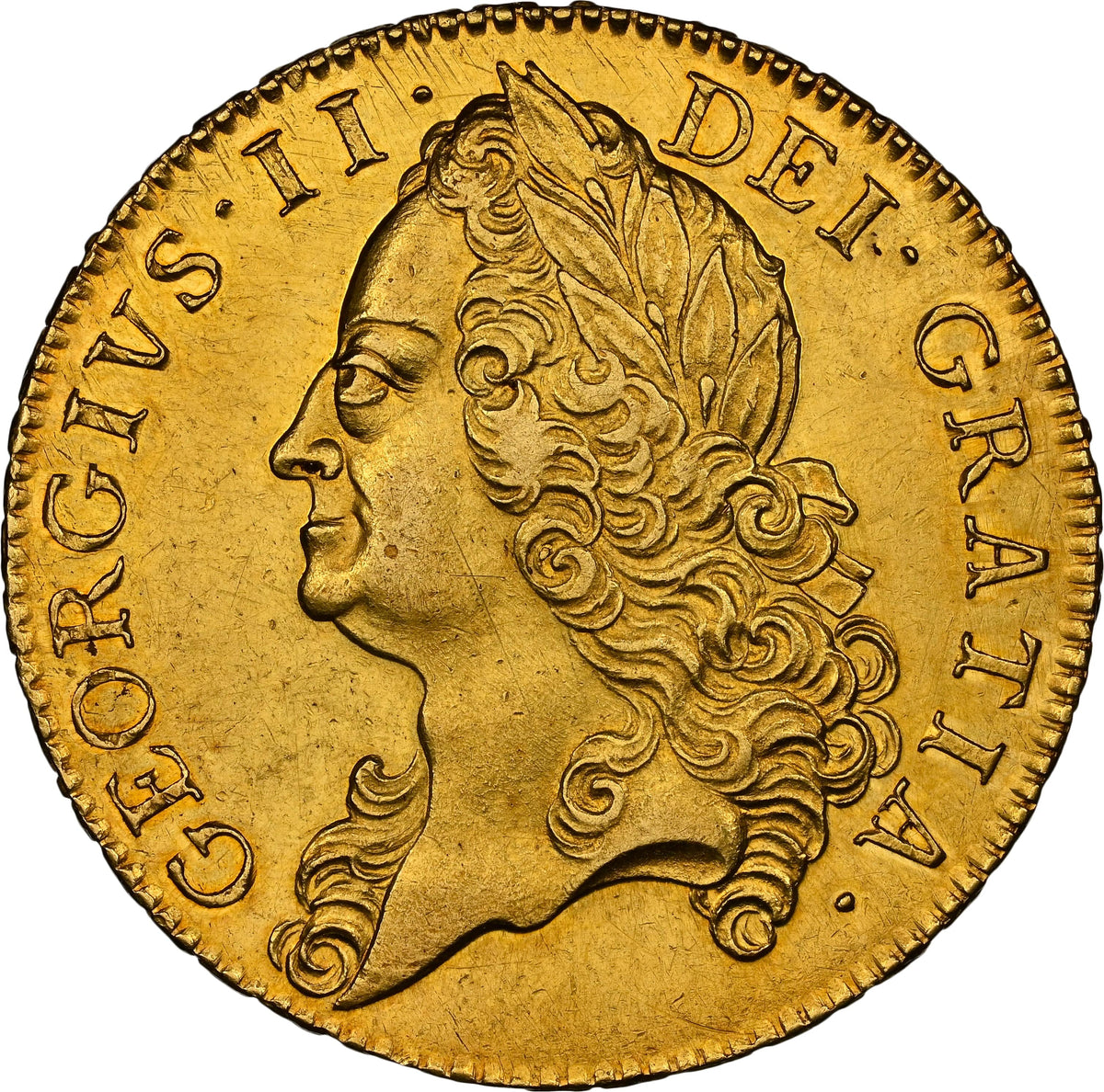 1748 イギリス ジョージ2世 5ギニー金貨 NGC MS61 | 港区虎ノ門の 1748 イギリス ジョージ2世 5ギニー金貨 NGC MS61 | 港区虎ノ門の