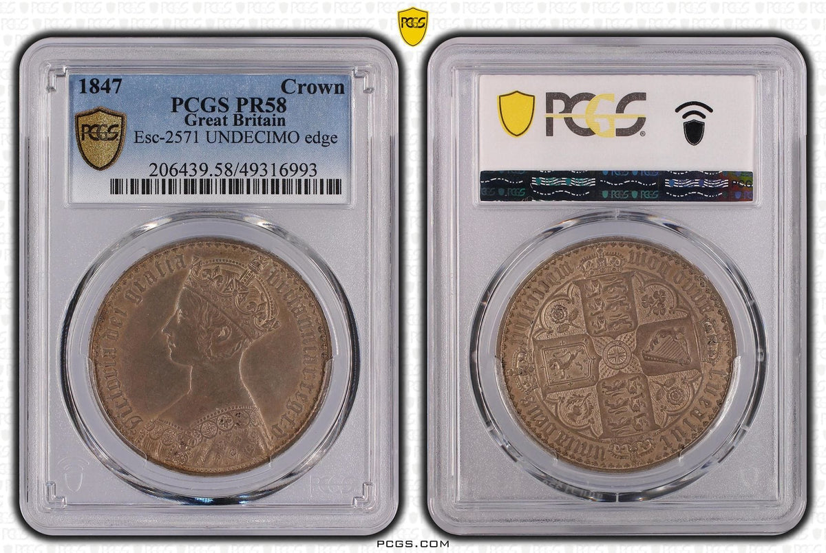 1879 イギリス ヴィクトリア PCGS PR67 INAレトロ クラウン銅貨 1879 イギリス ヴィクトリア PCGS PR67 INAレトロ クラウン銅貨