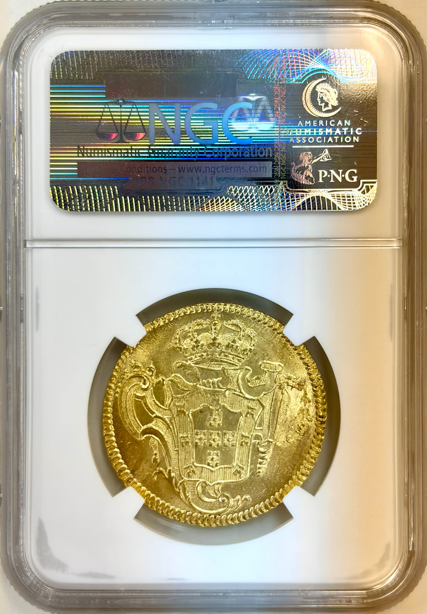 1757年R ブラジル ジョゼ1世 6400レイス金貨 NGC MS64 | 港区虎ノ門の
