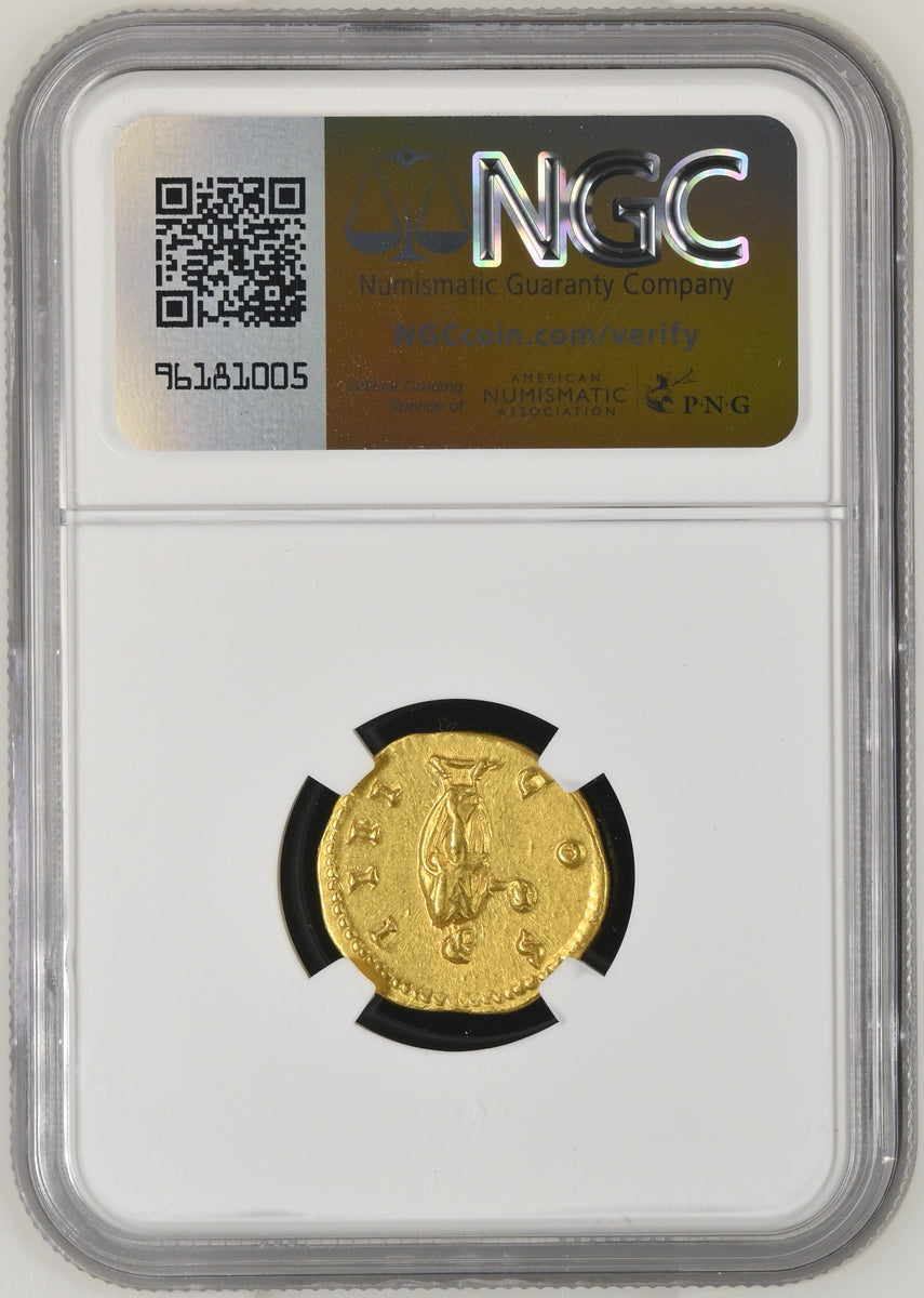 138-161年 古代ローマ帝国 アントニヌス・ピウス アウレウス金貨 Ch XF