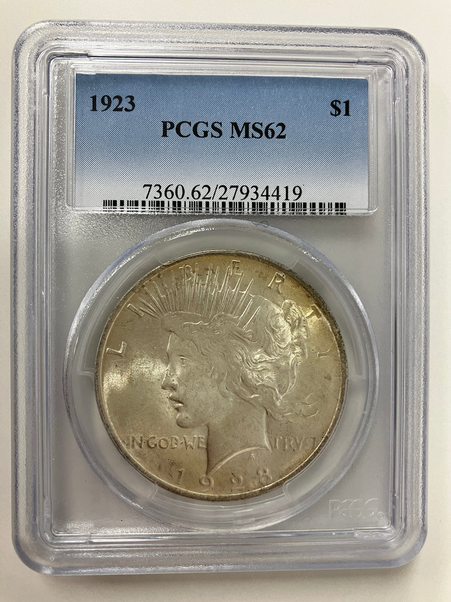 1923年 アメリカ 1ドル銀貨 PCGS MS62 | 港区虎ノ門の