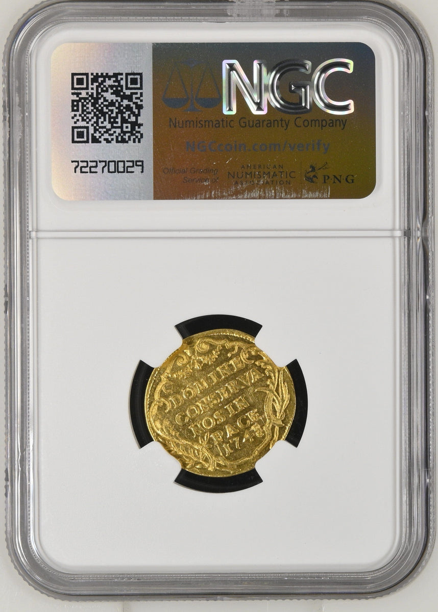 1745年 スイス チューリッヒ 1ダカット金貨 MS63 | 港区虎ノ門の