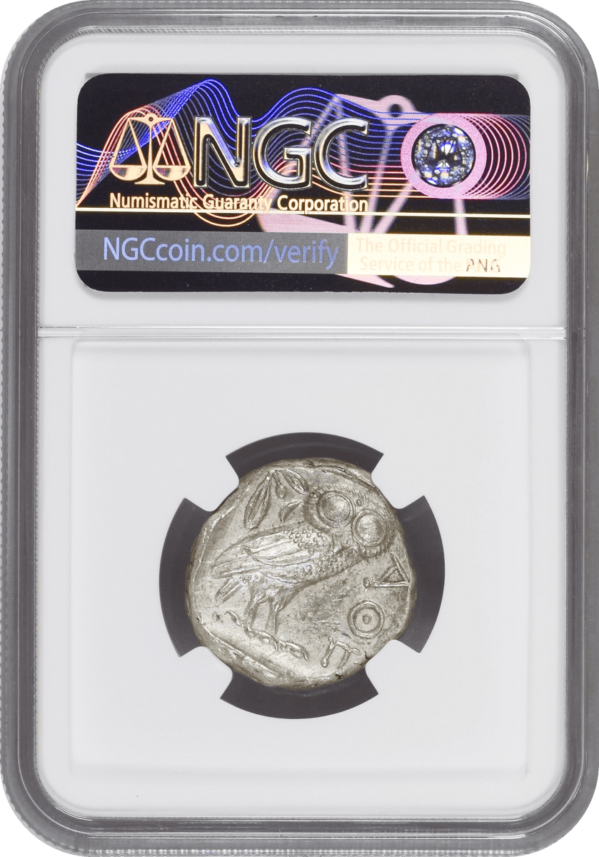 紀元前440-404年 古代ギリシア アッティカ アテネ フクロウ テトラ