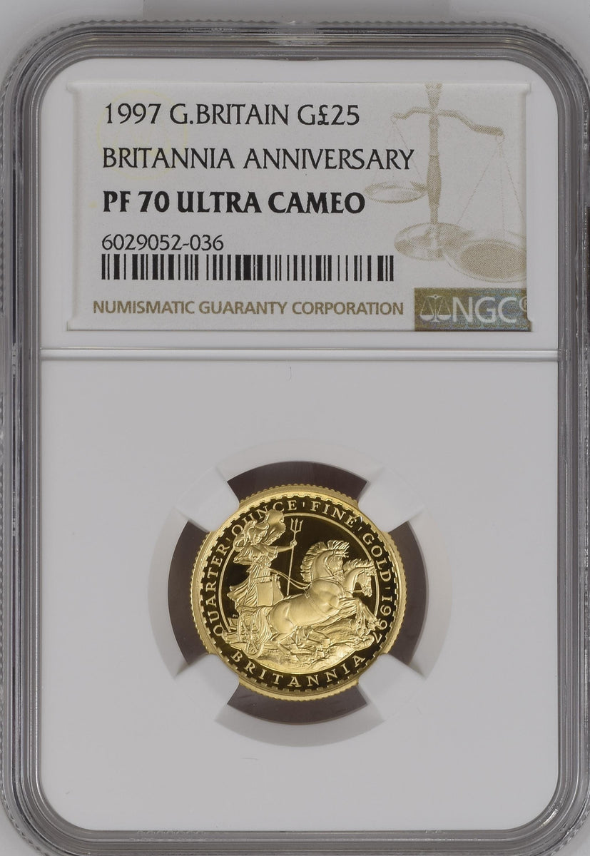 1997年 イギリス ブリタニア金貨 4枚セット(1、1/2、1/4、1 1997年 イギリス ブリタニア金貨 4枚セット(1、1/2、1/4、1