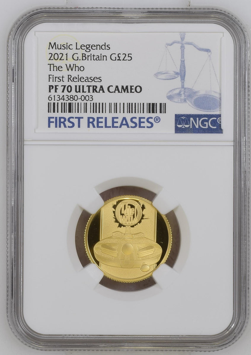 NGC PF70 1オンス 金貨 ローリングストーンズ ロイヤルミント イギリス 