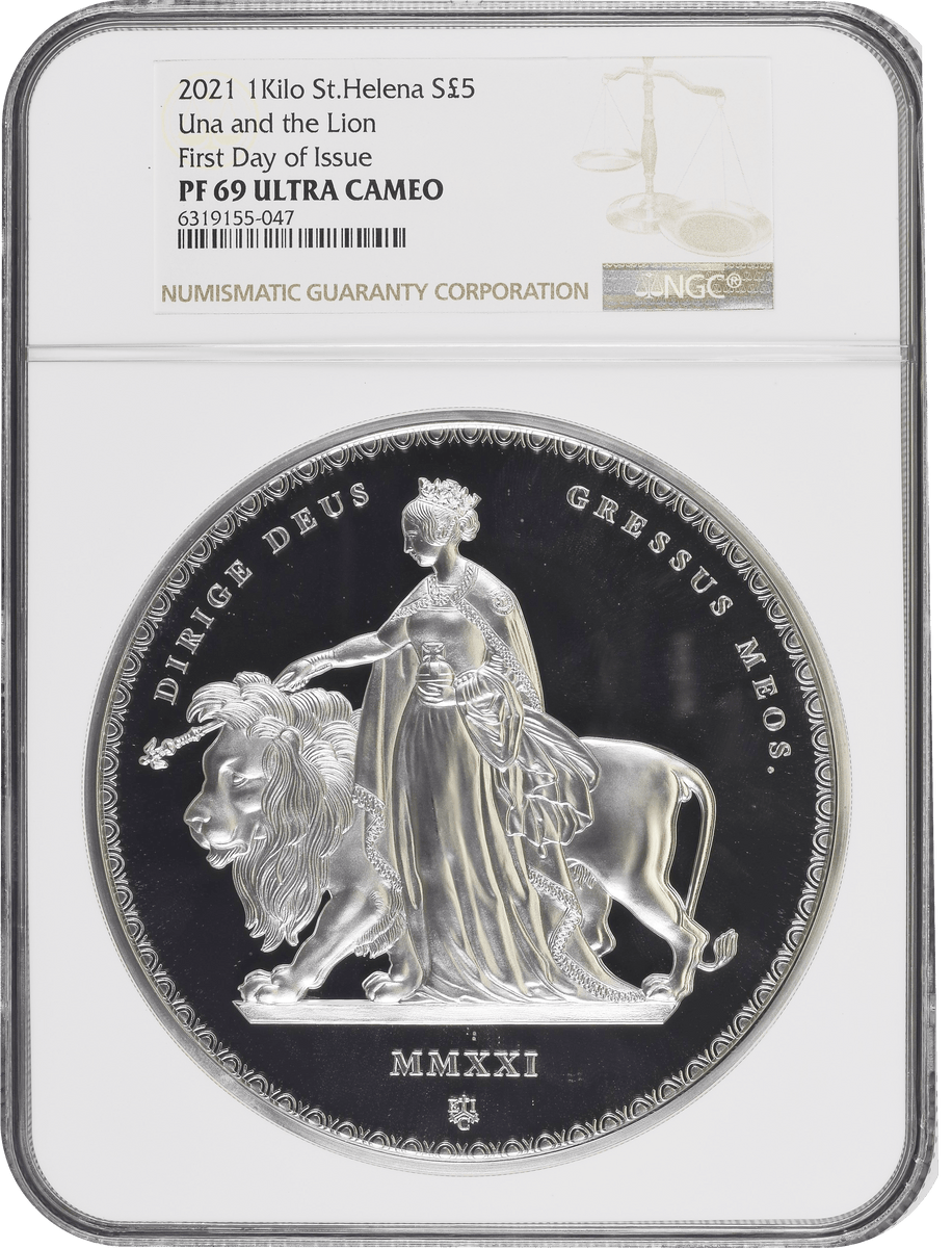 2021 セントヘレナ 勝利の女神 £1 プルーフ銀貨 NGC PF68UC 2021 2021 セントヘレナ 勝利の女神 £1 プルーフ銀貨 NGC PF68UC 2021