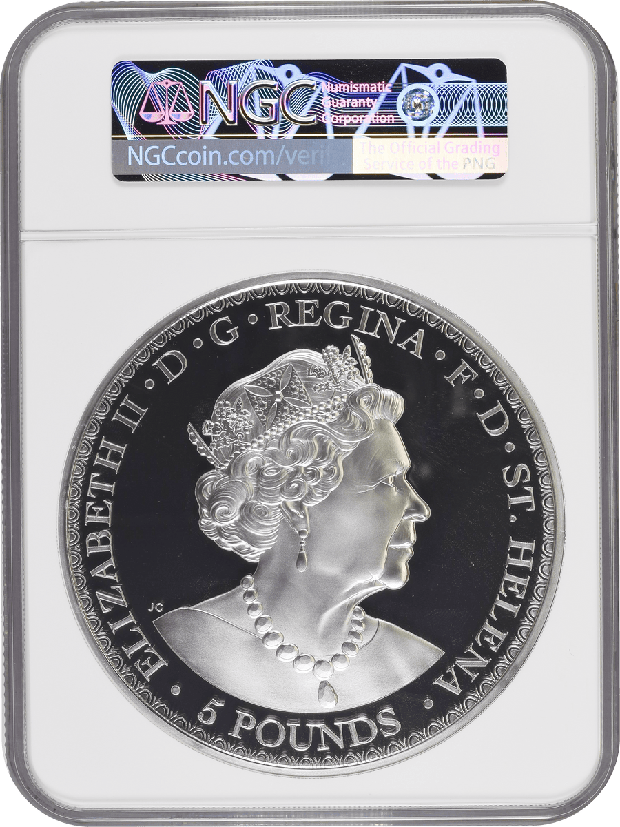 2021 セントヘレナ 勝利の女神 £1 プルーフ銀貨 NGC PF68UC 2021 2021 セントヘレナ 勝利の女神 £1 プルーフ銀貨 NGC PF68UC 2021