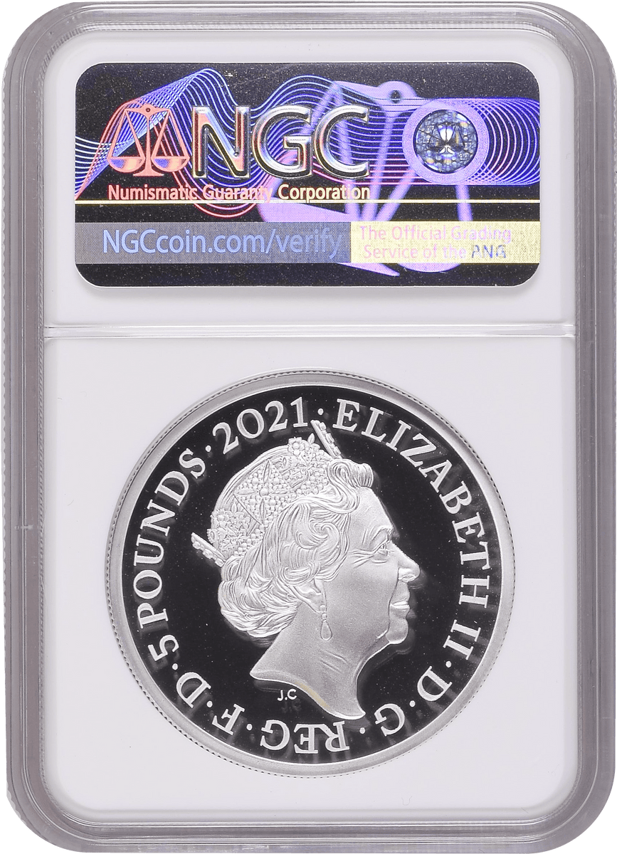 TOP POP】2021年 イギリス エリザベス2世 ゴシッククラウン