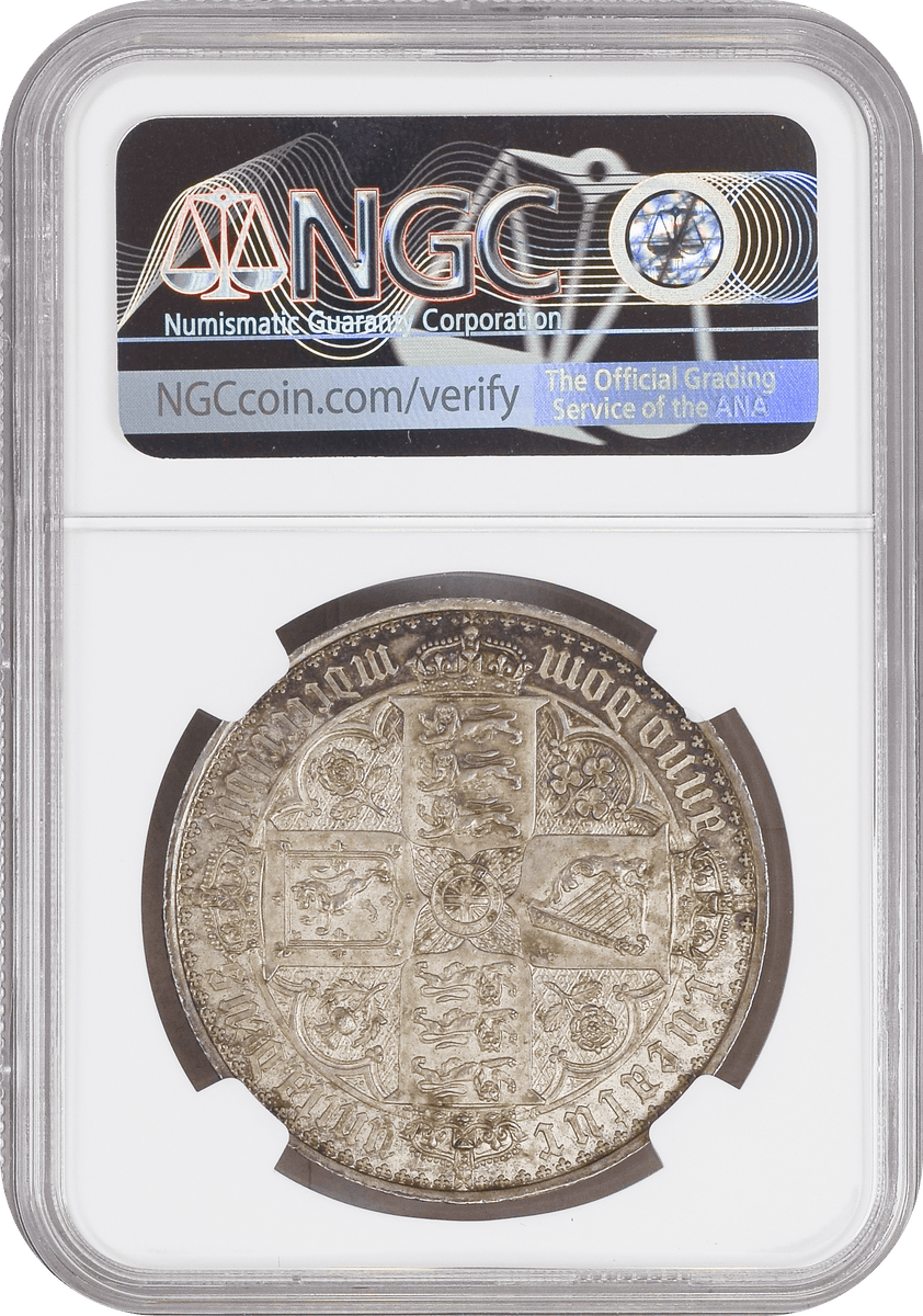 ゴシッククラウン銀貨 アンデシモ・エッジ
