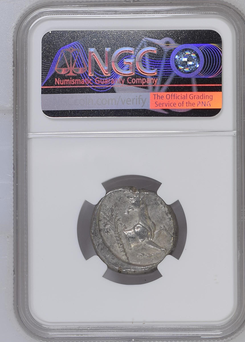 紀元前4世紀 古代イオニア エフェソス テトラドラクマ銀貨 XF Strike