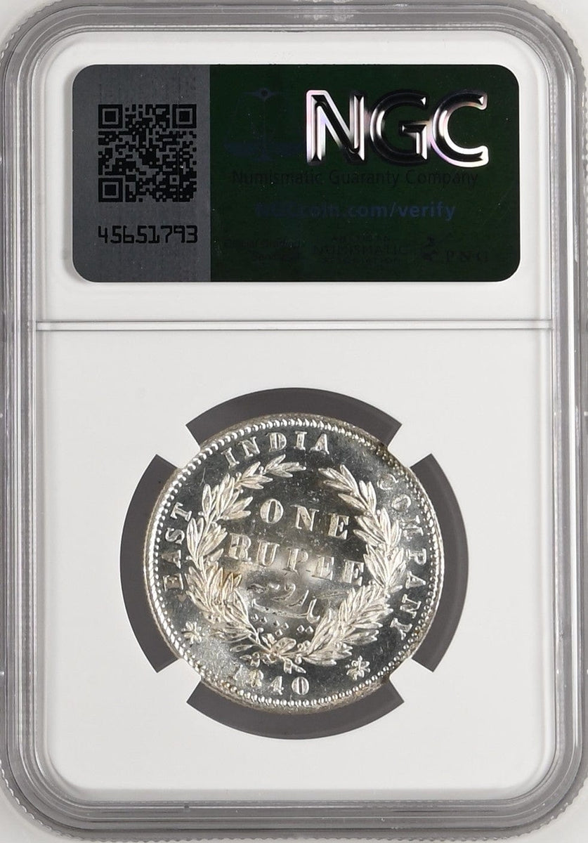 1840年 英領インド 東インド会社 ヴィクトリア ヤングヘッド ルピー