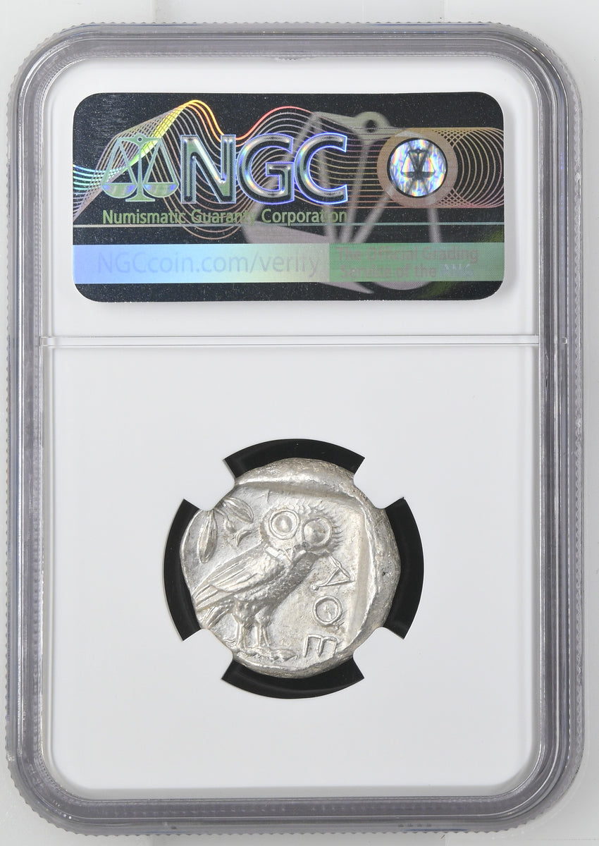 紀元前440-404年 古代 ギリシア アッティカ アテネ テトラドラクマ銀貨
