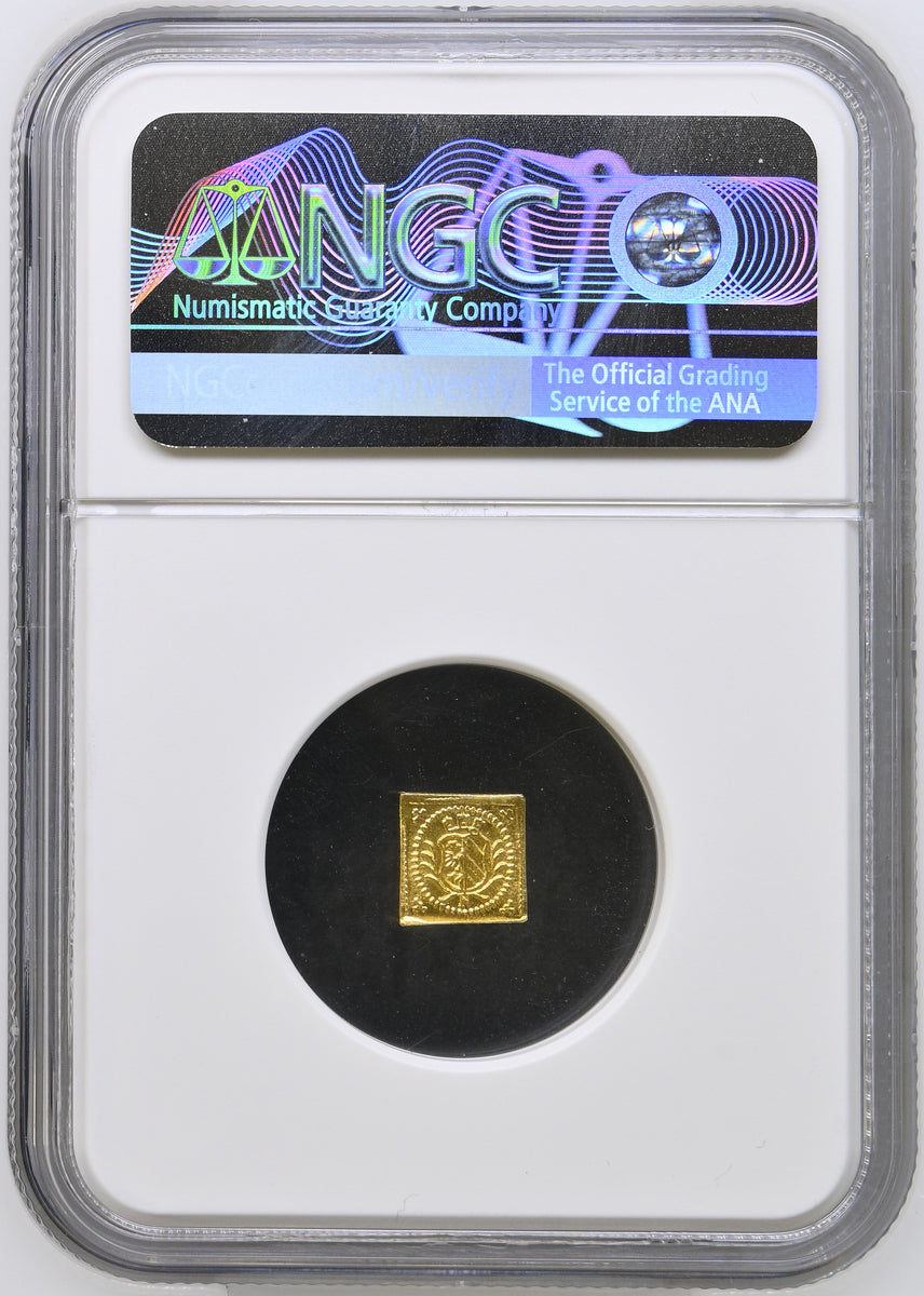 1700年 ドイツ ニュルンベルク ラムダカット 1/8ダカット金貨 クリッペ