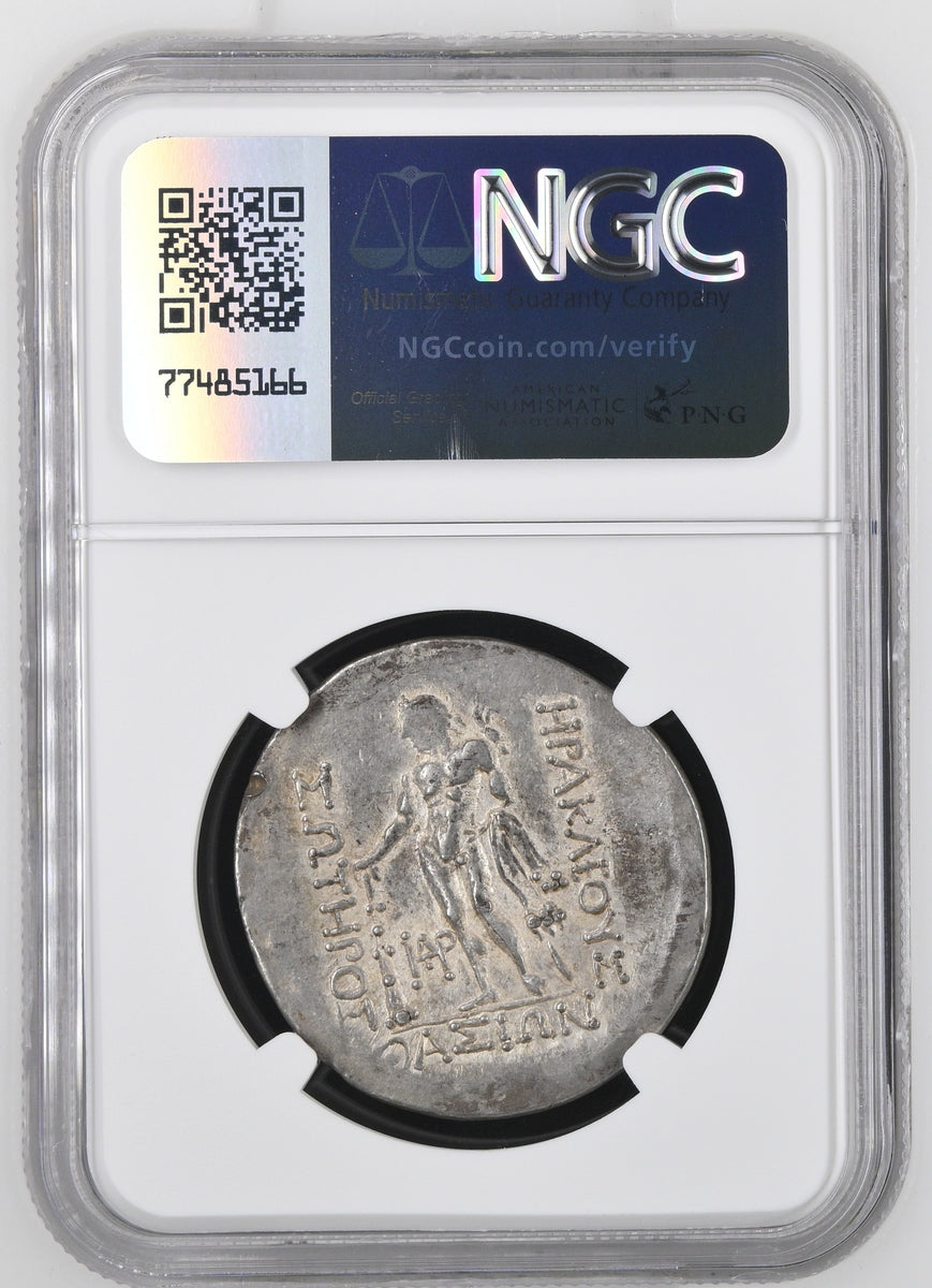 紀元前2世紀-1世紀 トラキア地方 タソス島 テトラドラクマ銀貨 NGC Ch