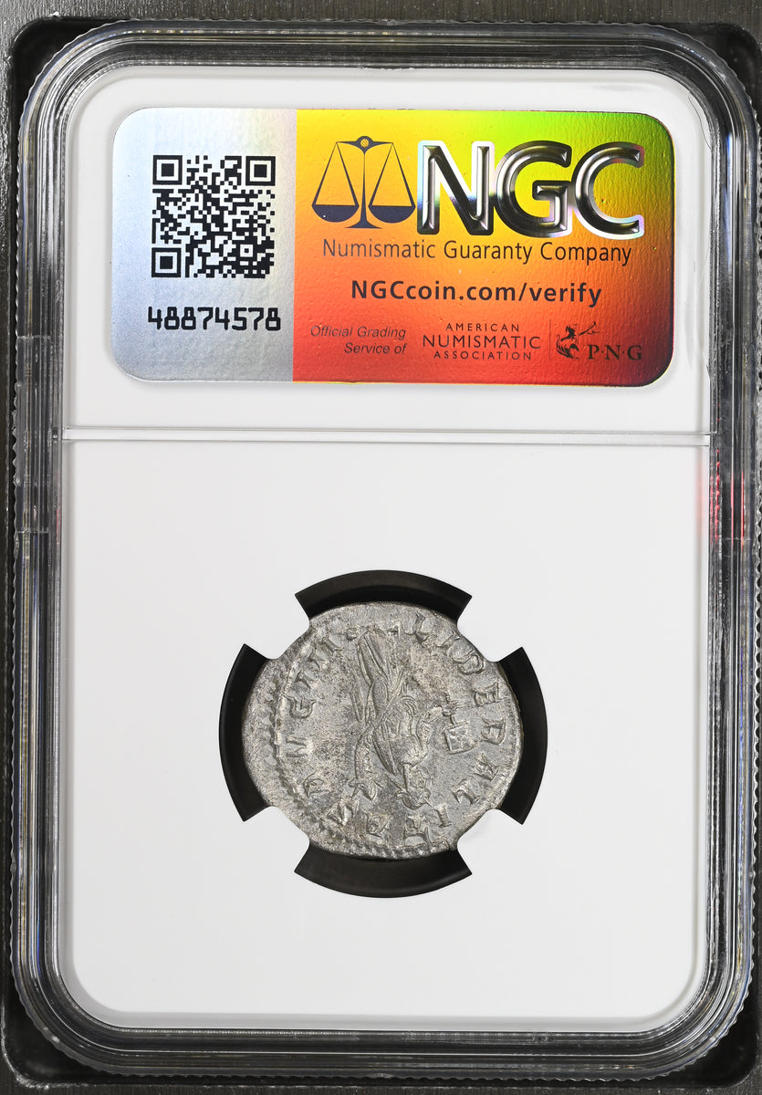238-244年 ローマ帝国 ゴルディアヌス3世 ダブルデナリウス銀貨 NGC VF