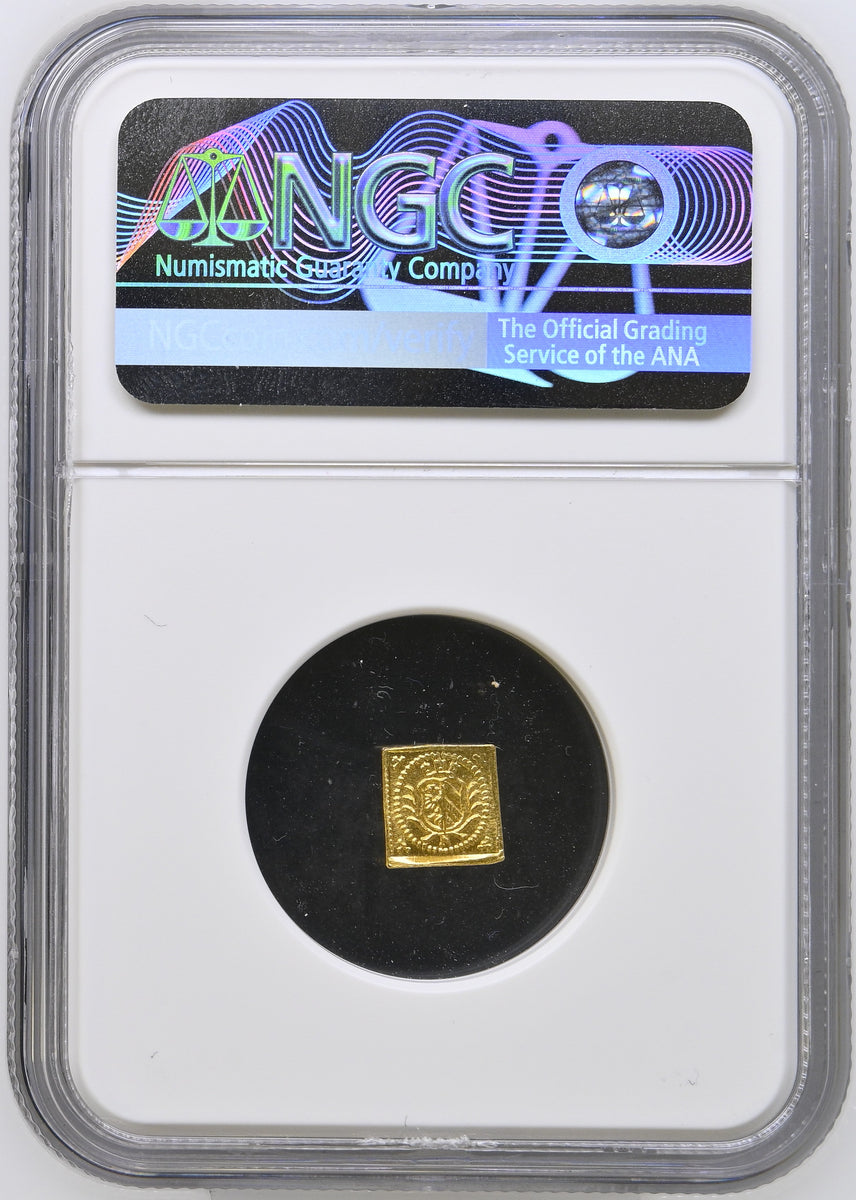 1700年 ドイツ ニュルンベルク ラムダカット 1/8ダカット金貨 クリッペ