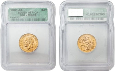 kosuke_dev 【ICG MS62】南アフリカ ソブリン ジョージ5世 金貨 1931年