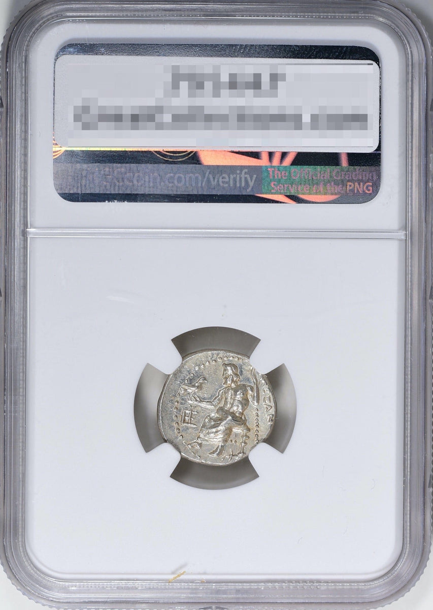 古代ギリシャマケドニア ドラクマ銀貨 アレキサンダー大王 NGC MS 4/5 5/5 | アンティークコインギャラリア