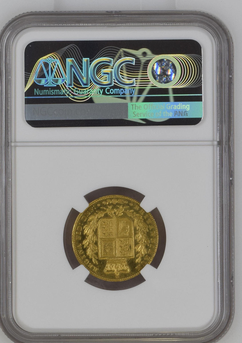 1866年☆ イギリス☆1ソブリン☆金貨☆ヤングヘッド ヴィクトリア☆NGC ...