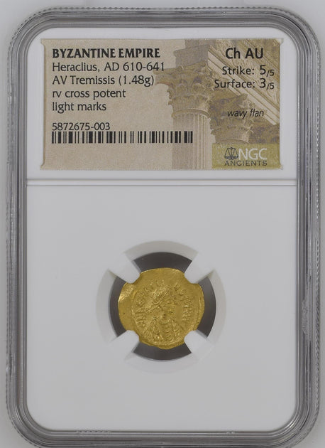 最上級 NGC MS ビザンティン 東ローマ帝国 ソリダス金貨 ビザンチン 