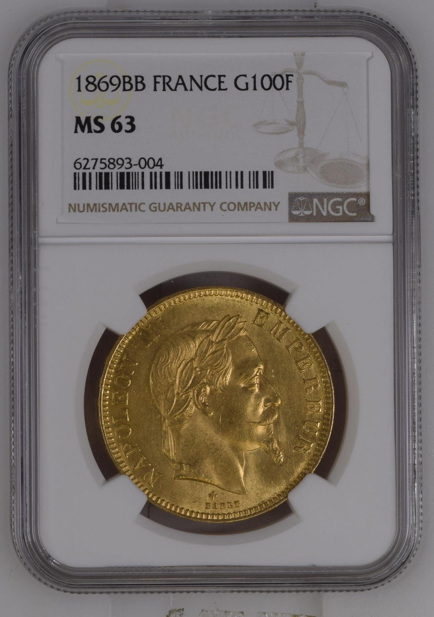 ペンダントK21.6 ナポレオンⅢ 3世 有冠 1866年 20フラン金貨