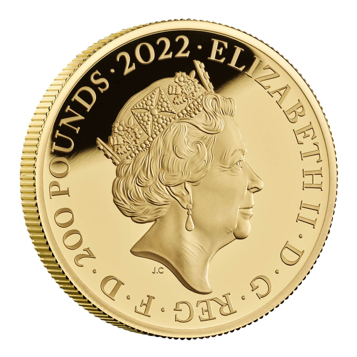 2022 イギリス ロイヤルミント ロンドン 都市景観 2オンス金貨 