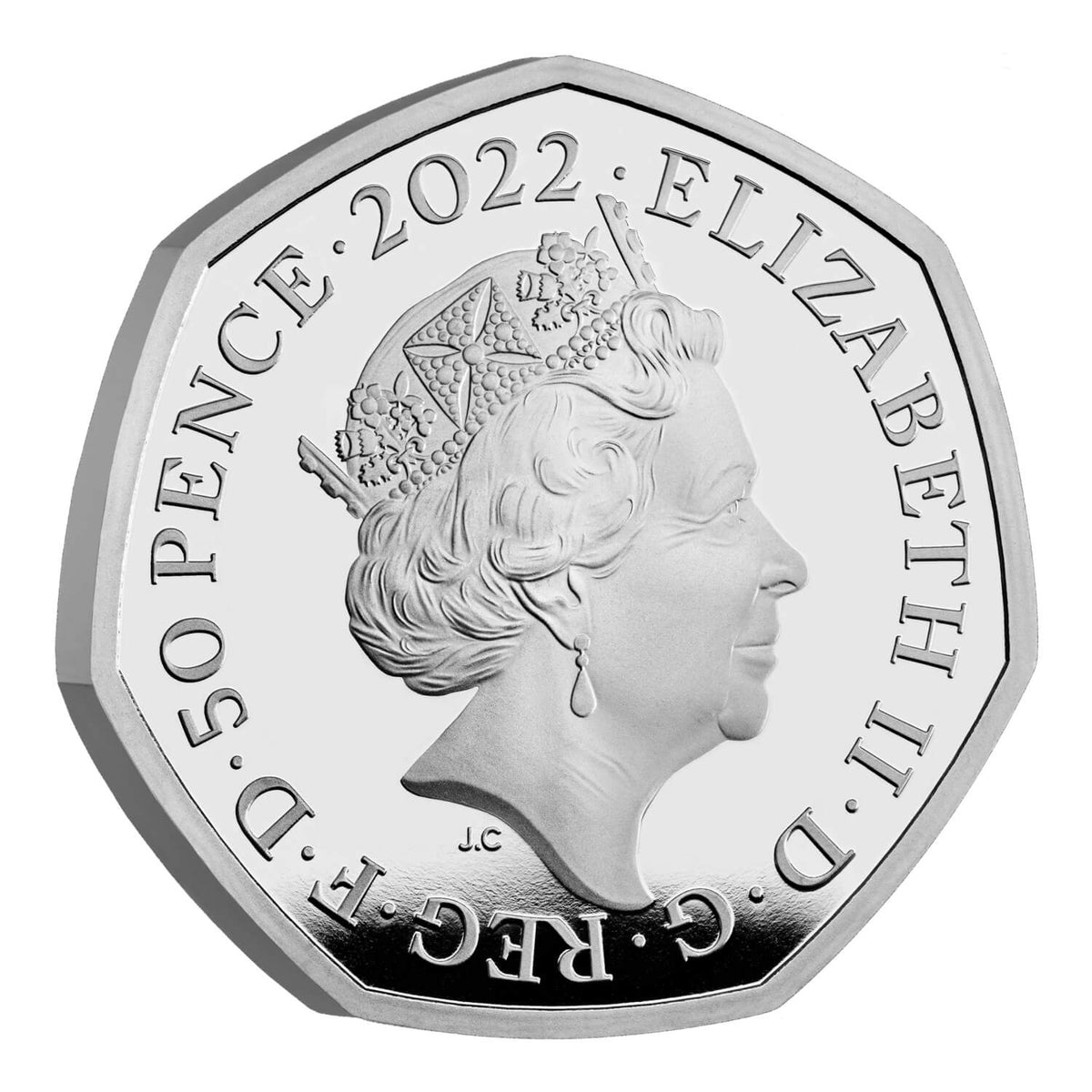 最高鑑定2022年 エリザベス２世 ハリー ポッター 銀貨 イギリス NGCイギリス材質