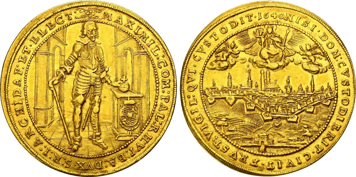 1640年 ドイツ 神聖ローマ帝国 マキシミリアン1世 ババリア 5ダカット 