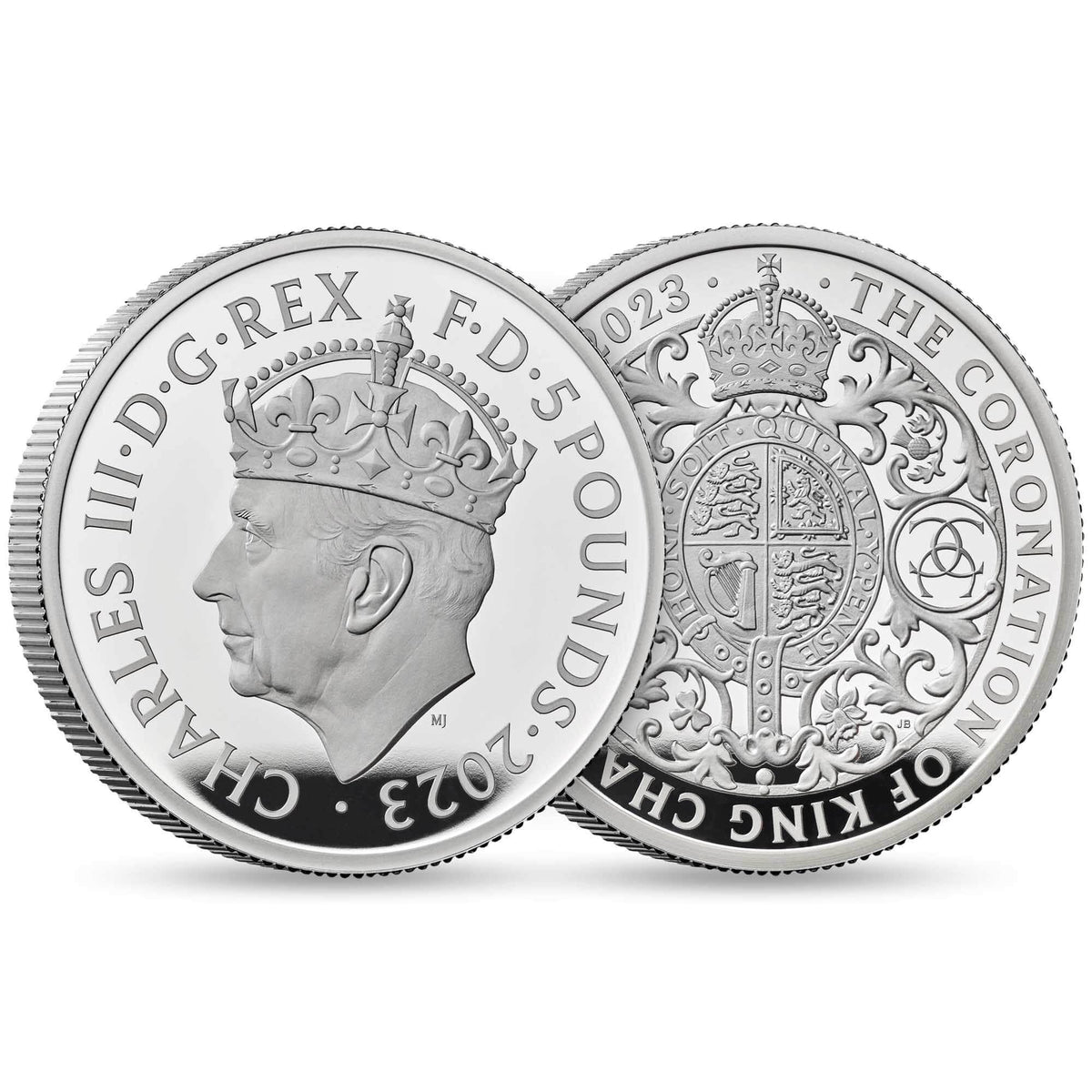 2023 チャールズ3世 戴冠式記念コイン 2オンスプルーフ銀貨 