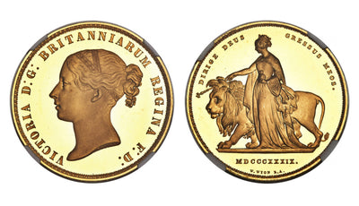 ウナとライオン金貨とは？ヴィクトリア女王5ポンド金貨発行の背景や逸話、最新の価格推移まで徹底解説