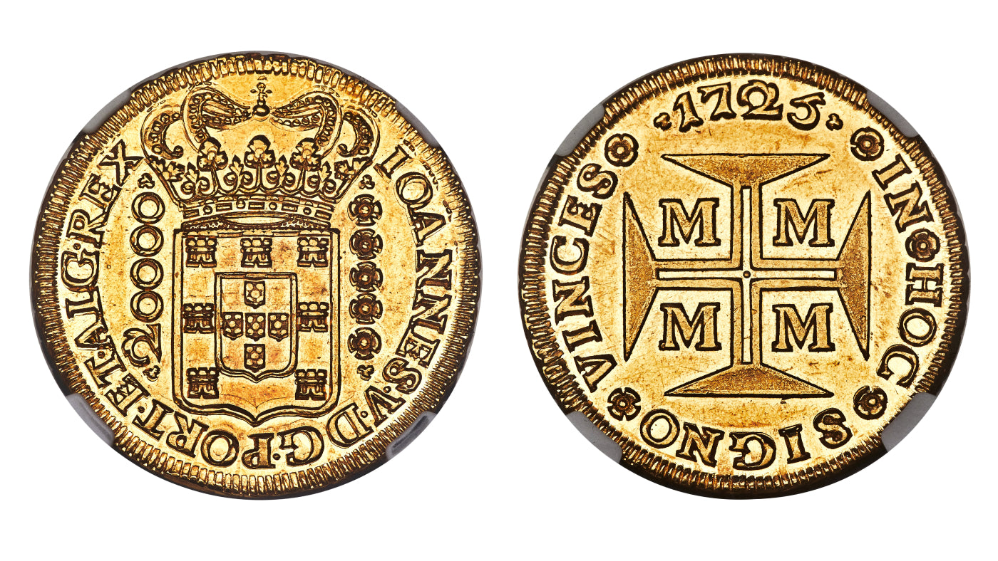 ブラジルの2万レイス金貨とは？その特徴と時代背景、最近の落札価格