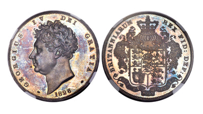 イギリス国王ジョージ4世のクラウン銀貨の魅力とは！希代の職人が彫り出した王の横顔と紋章