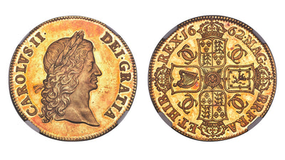 チャールズ2世とは？イギリス国民から愛された「陽気な王様」の5ギニー金貨を徹底解説！価格相場やコインの歴史もご紹介