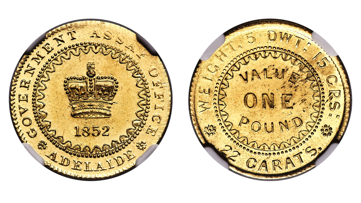 経済を救った豪州初のコイン「オーストラリア アデレード 1ポンド金貨