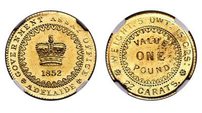 経済を救った豪州初のコイン「オーストラリア アデレード 1ポンド金貨」、その価値と時代背景を徹底解説