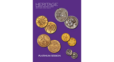 [4/13 最新] 最も偉大な古代コイン100選のうち1位に輝いた「あのコイン」が出品！ヘリテージ5月のオークション入札代行募集スタート！