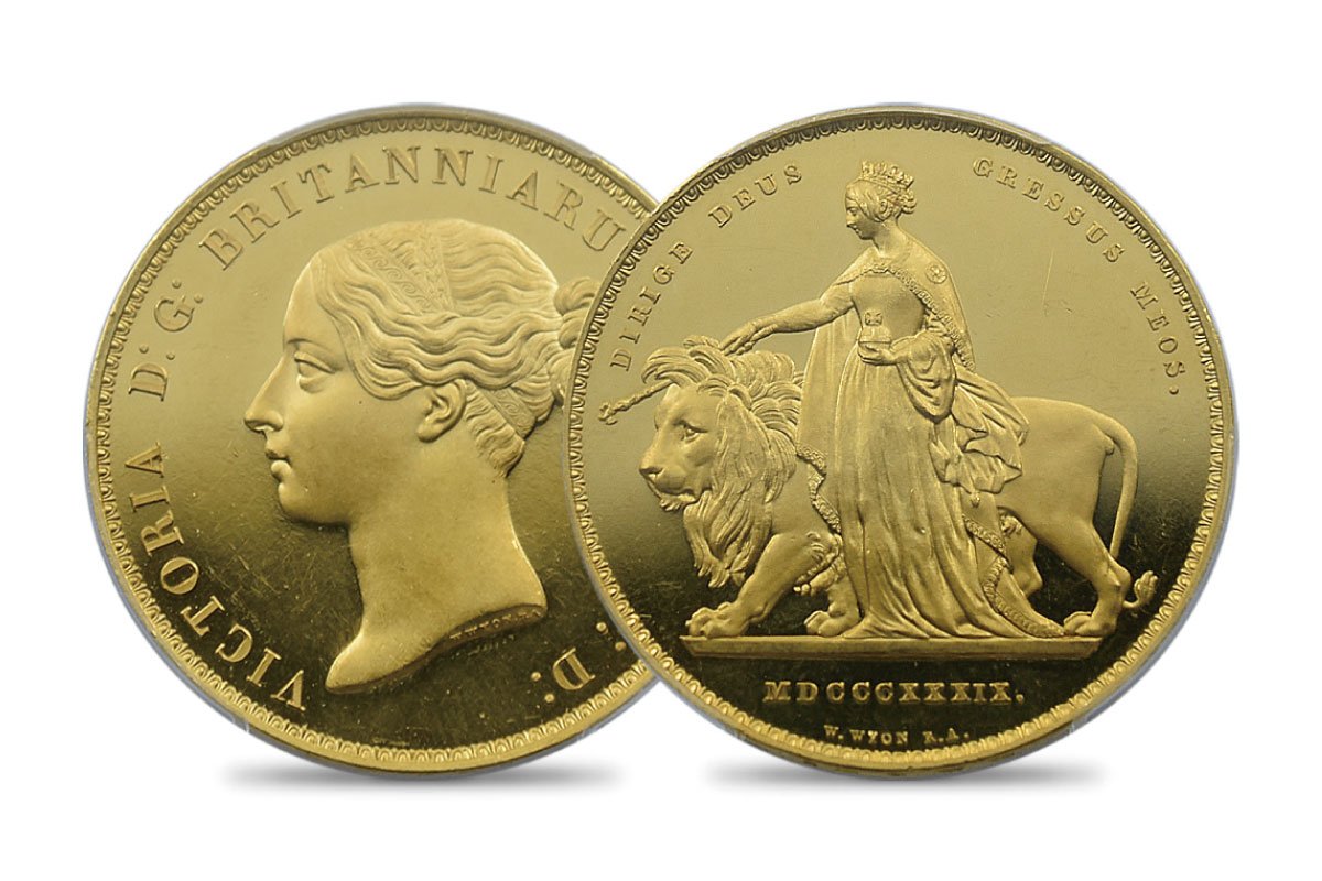 1839年、世界一美しいとされる金貨「ウナとライオン」が発行されたとき 