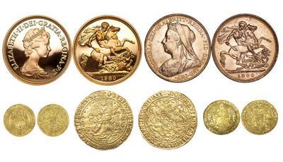 ソブリン金貨（Sovereign）とは？ヘンリー7世からエリザベス2世までの変遷・歴史