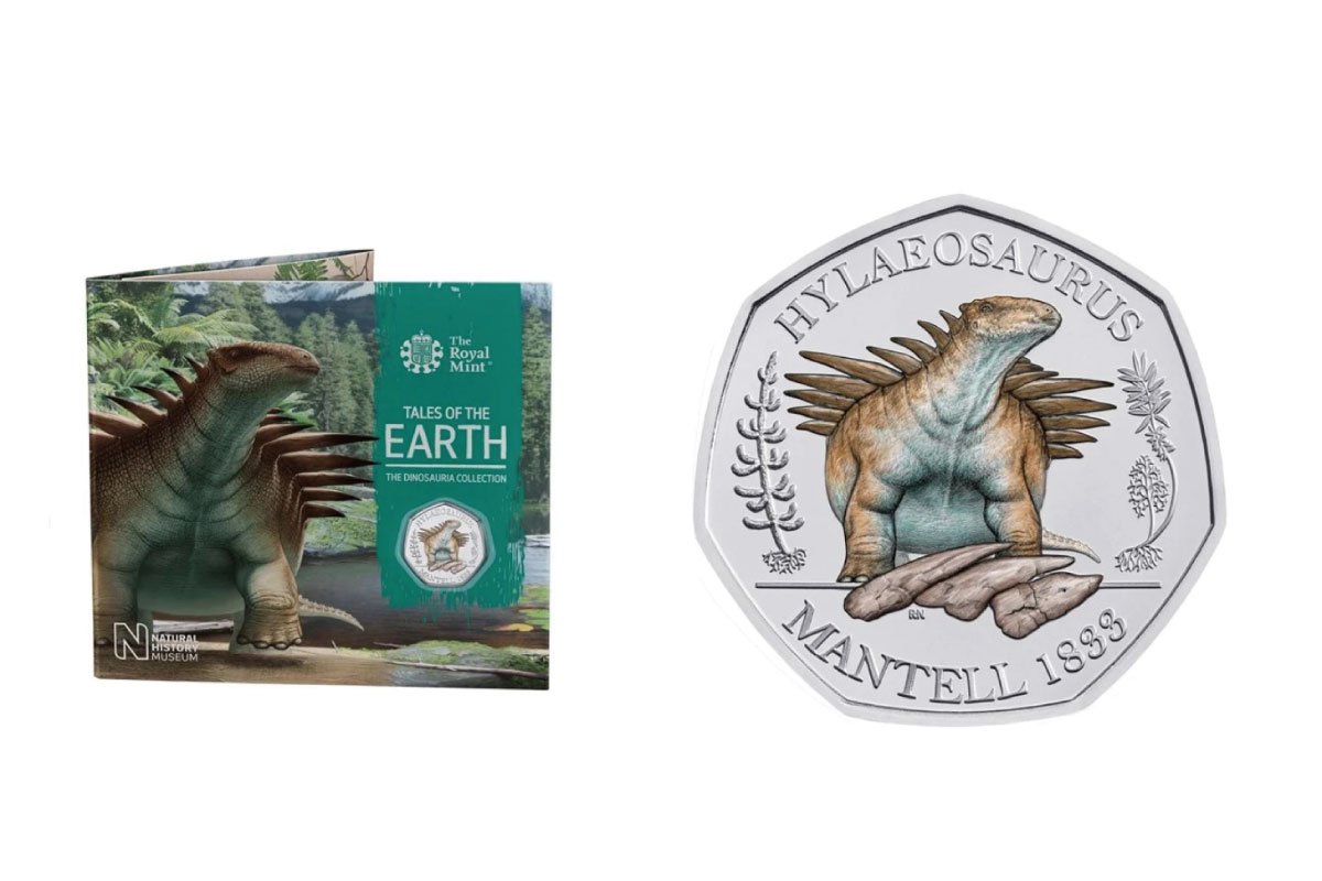 英国コイン】AR（拡張現実）技術が特徴的な、テイルズ・オブ・ジ・アース・ディノサウリアシリーズ3コインセット | 港区虎ノ門のアンティークコイン ギャラリア