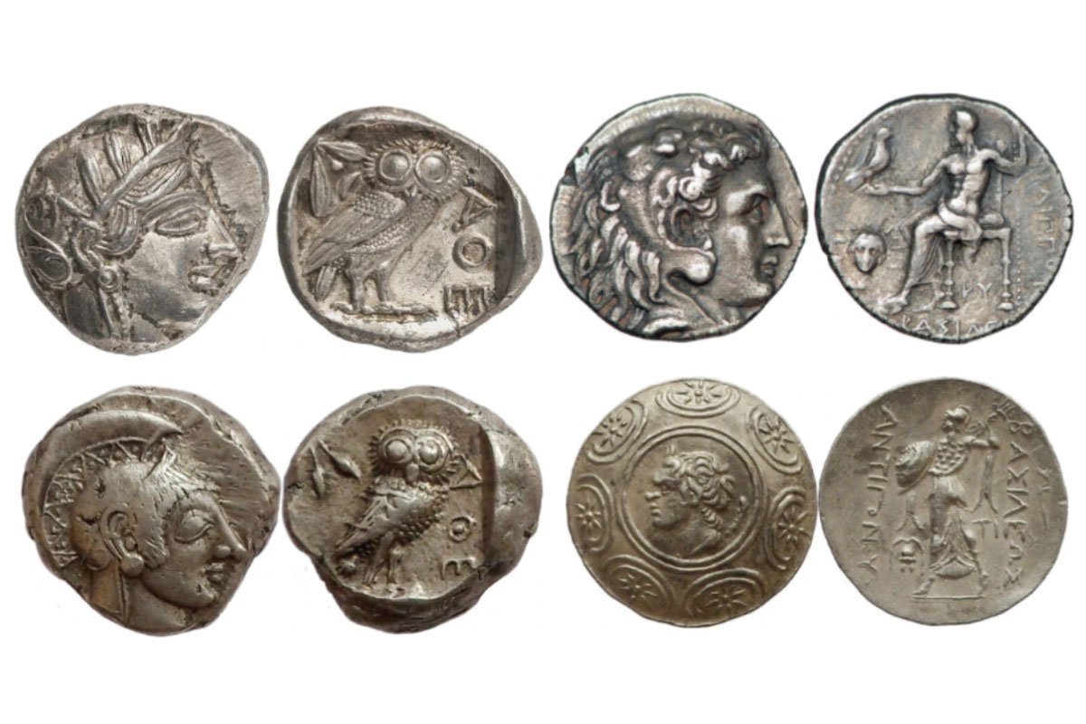 古代ローマ ハドリアヌス帝 銅貨‼︎/ギリシャ デナリウス テトラ