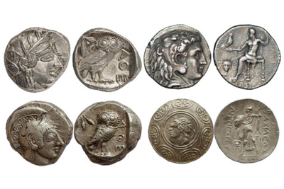テトラドラクマ銀貨とは？古代ギリシャの歴史とアンティークコインを探る