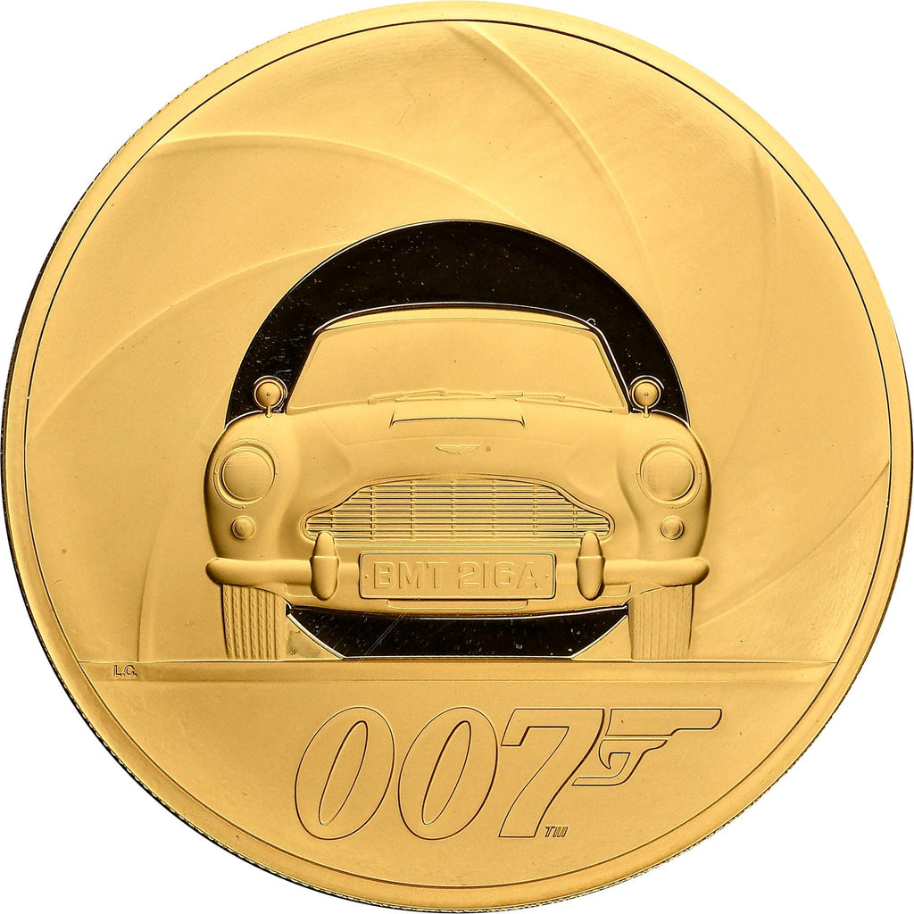 #アンティークコインギャラリア 2020年 イギリス 007 James Bond 5オンス 500ポンド金貨 NGC PF69 Ultra Cameo  箱付き