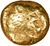 #アンティークコインギャラリア 古代リディア王国 紀元前610-546年頃 1/3ステーター金貨 NGC VG Strike: 4/5 Surface: 4/5