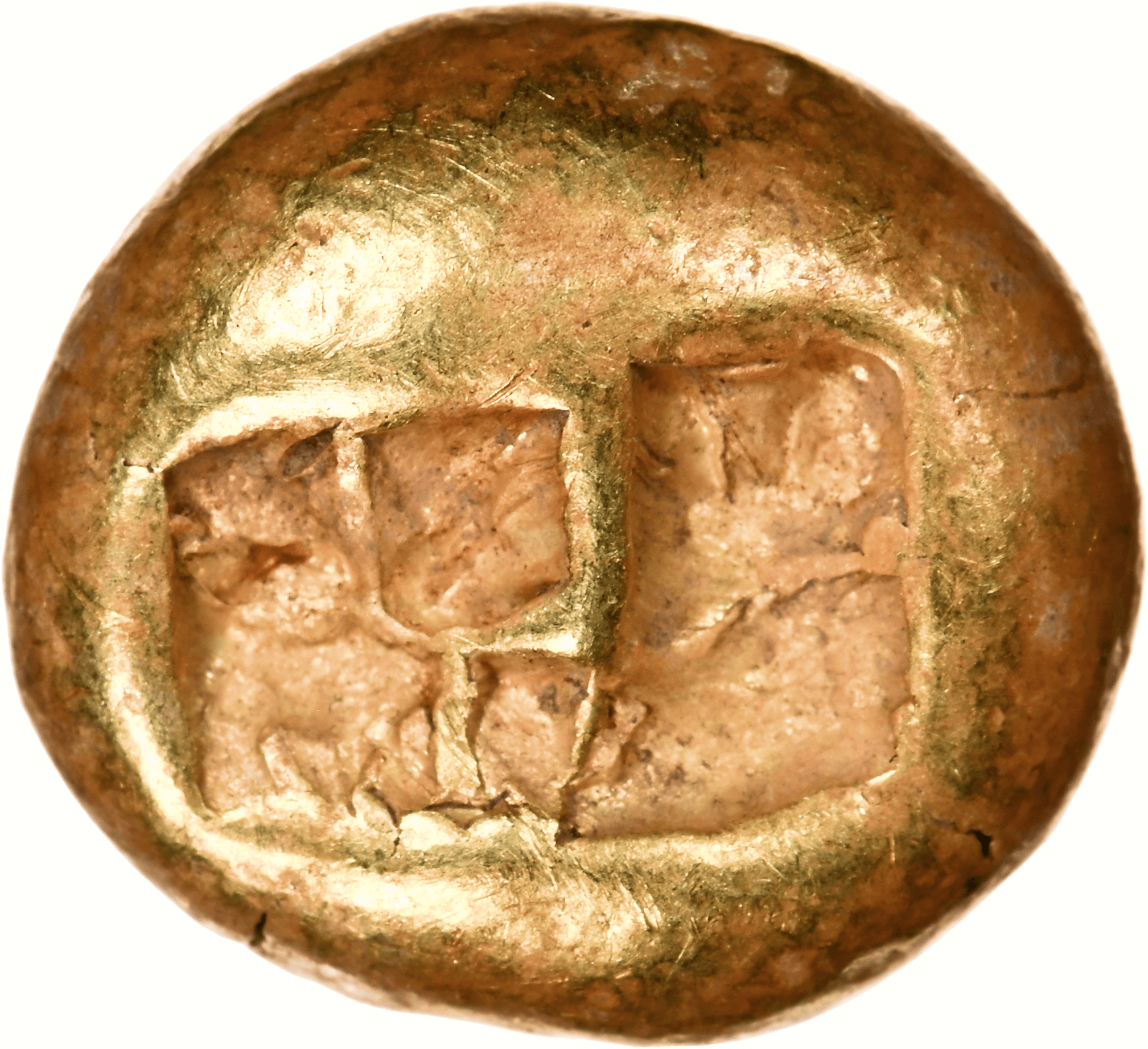 古代リディア王国 紀元前610-546年頃 1/3ステーター金貨 NGC VG Strike 古代リディア王国 紀元前610-546年頃 1/3ステーター金貨 NGC VG Strike