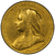 #アンティークコインギャラリア 1897年 イギリス ヴィクトリア女王 ダイヤモンドジュビリー 金メダル PCGS SP61