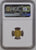 1700年 ニュルンベルク ラムダカット クリッペ  1/4ダカット金貨 MS64